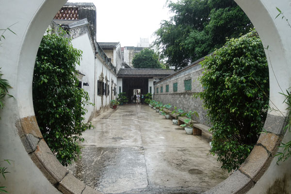 Macau Sehenswürdigkeiten Heritage Trail Mandarins House 1