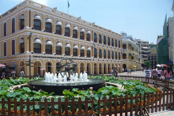 Macau Sehenswürdigkeiten Heritage Trail Senado Square 1