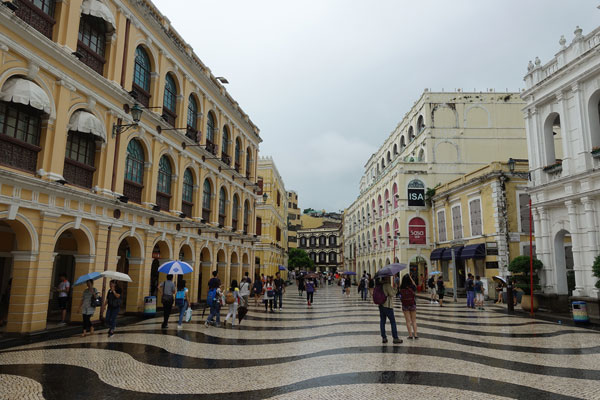 Macau Sehenswürdigkeiten Heritage Trail Senado Square 2