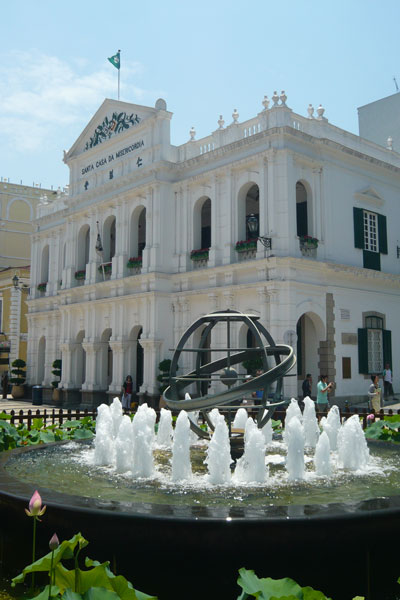Macau Sehenswürdigkeiten Heritage Trail Senado Square Holy House of Mercy 1