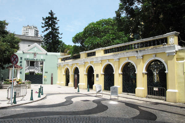 Macau Sehenswürdigkeiten Heritage Trail St Augustine Square