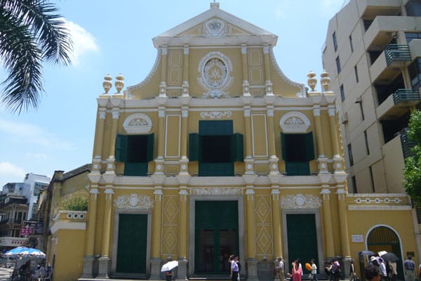 Macau Sehenswürdigkeiten Heritage Trail St Dominic Church
