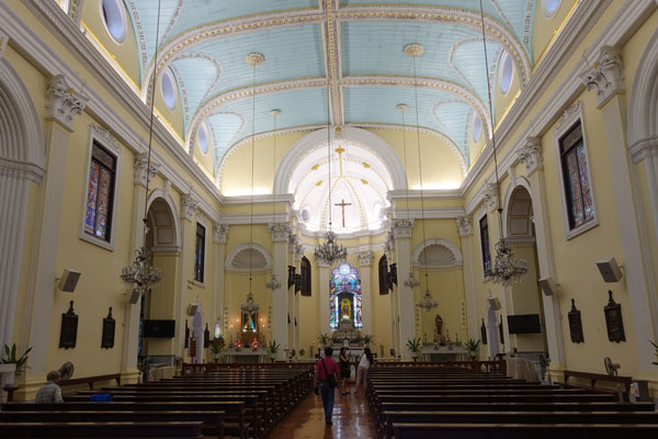 Macau Sehenswürdigkeiten Heritage Trail St Lawrence Church 2