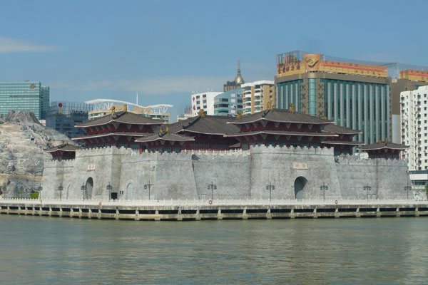 Macau Sehenswürdigkeiten Heritage Trail Stadtbild 3