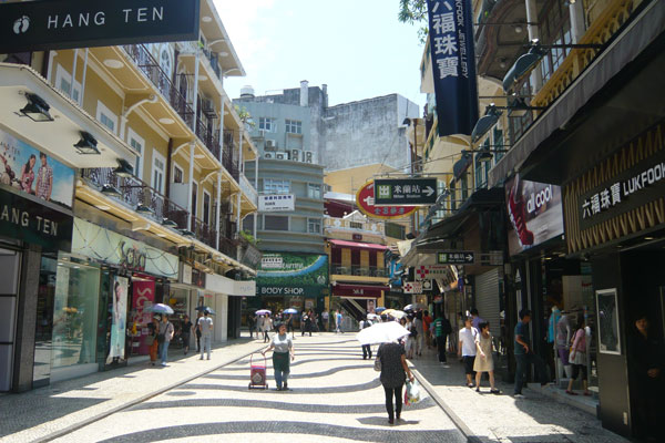 Macau Sehenswürdigkeiten Heritage Trail Stadtbild 5
