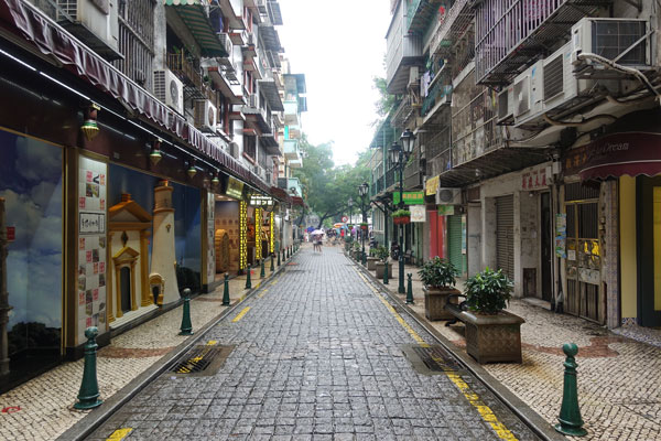 Macau Sehenswürdigkeiten Heritage Trail Stadtbild 6