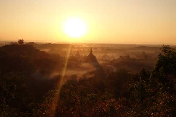 Mrauk u sonnenuntergang discovery view path 1