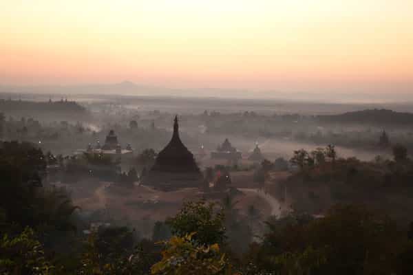 Mrauk u sonnenuntergang discovery view path 3