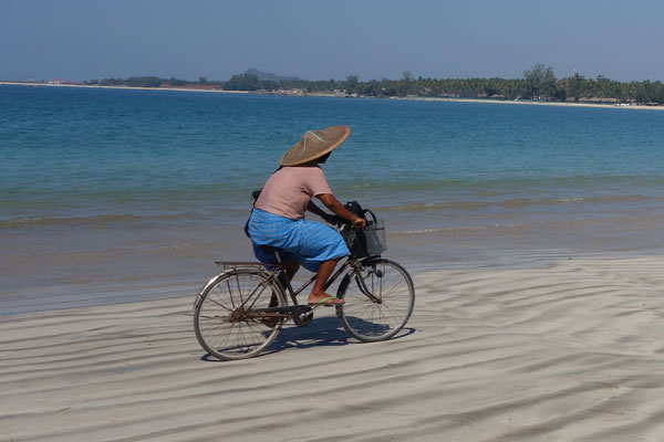 Ngapali beach nördlicher Strandabschnitt