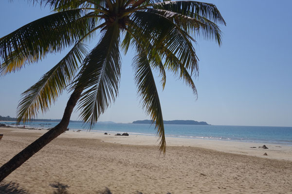 Ngapali beach südlicher Strandabschnitt 3