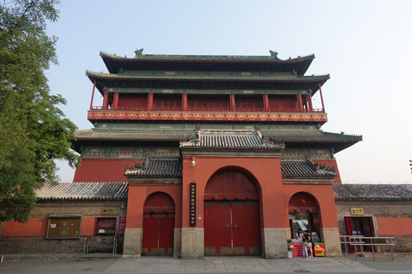 Peking Sehenswürdigkeiten Drum Tower
