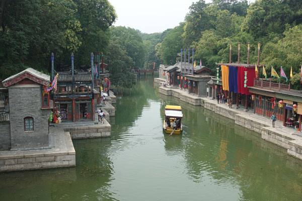 Peking Sehenswürdigkeiten Neuer Sommerpalast Eingang 2