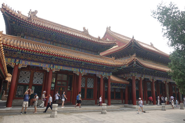 Peking Sehenswürdigkeiten Neuer Sommerpalast Pai Yun Dian Tempel 2