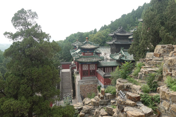 Peking Sehenswürdigkeiten Neuer Sommerpalast Pai Yun Dian Tempel 3