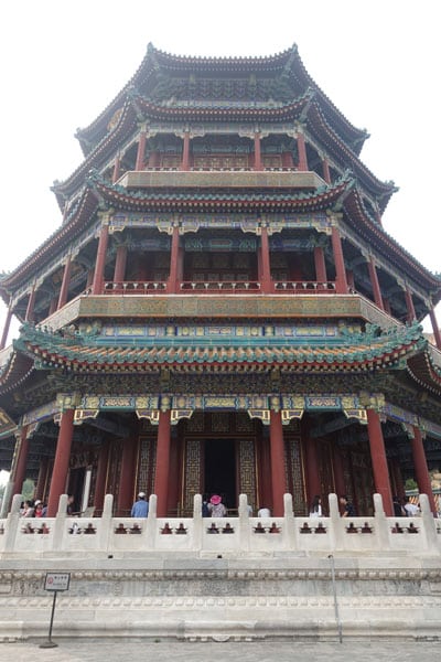 Peking Sehenswürdigkeiten Neuer Sommerpalast Pai Yun Dian Tempel 5