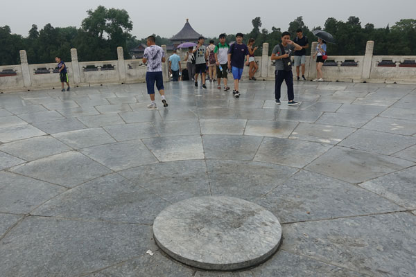 Peking Sehenswürdigkeiten Temple of Heaven Circular Mound Altar 2