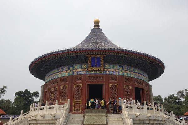 Peking Sehenswürdigkeiten Temple of Heaven Echo Wall Tempel 1