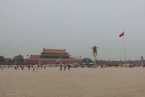 Peking Sehenswürdigkeiten Tiananmen Platz 6