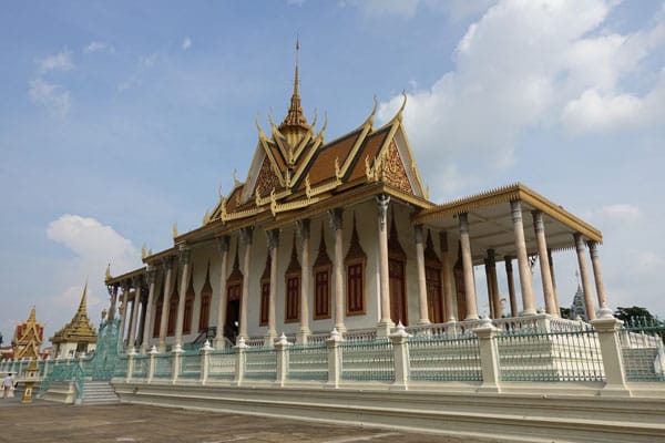 Phnom Penh Royal Palace Silberpagode Emerald Buddha