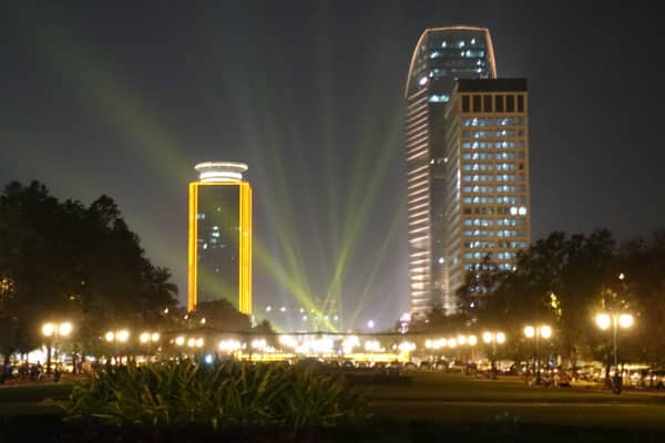 Phnom Penh Vattanac Capital Tower OCIC tower nacht