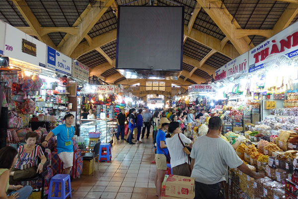 Saigon Sehenswürdigkeiten Benh Tanh Market 2