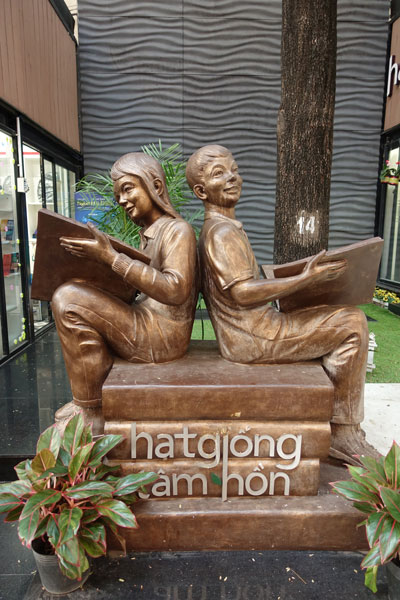 Saigon Sehenswürdigkeiten Bücherstraße in Saigon 2