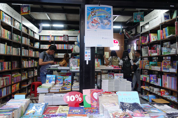 Saigon Sehenswürdigkeiten Bücherstraße in Saigon 3