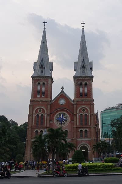 Saigon Sehenswürdigkeiten Notre Dame Kathedrale 1