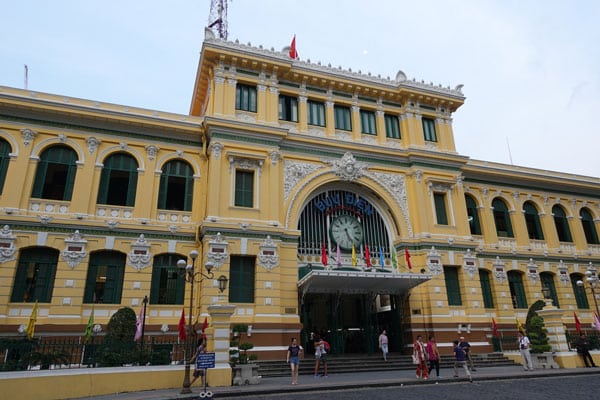 Saigon Sehenswürdigkeiten Saigon Central Post Office 1