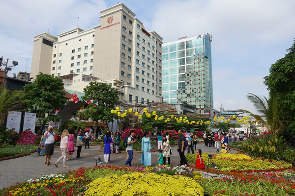 Saigon Sehenswürdigkeiten Stadtbild 1