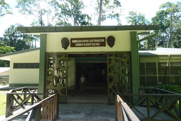 Sepilok Orang Utan Rehabilitation Center Krankenstation 1