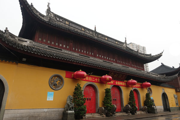 Shanghai Sehenswürdigkeiten Jade Buddha Tempel 1