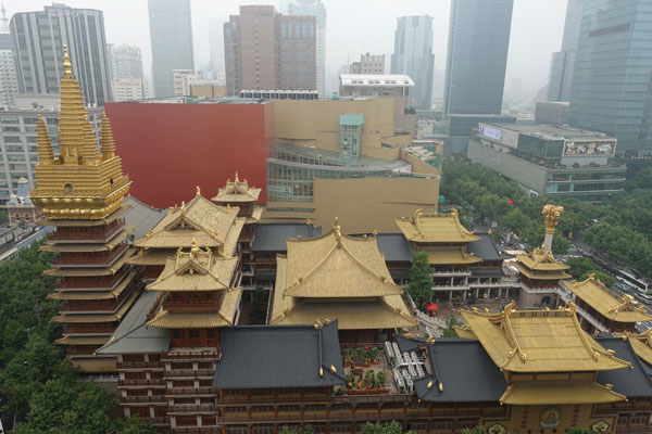 Shanghai Sehenswürdigkeiten Jingan Tempel 1
