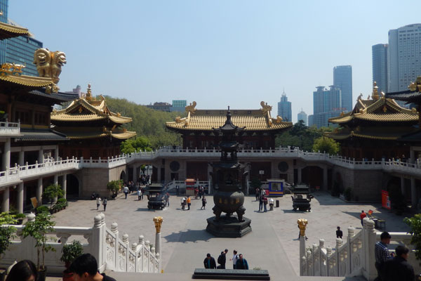 Shanghai Sehenswürdigkeiten Jingan Tempel 4