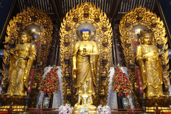 Shanghai Sehenswürdigkeiten Longhua Tempel 6