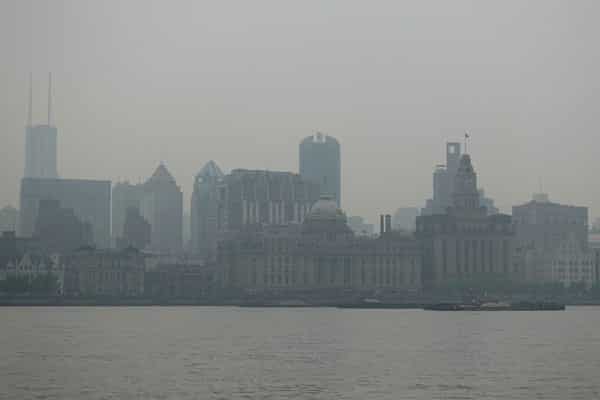 Shanghai Sehenswürdigkeiten Pudong Lujiazui Uferpromenade Tag 3