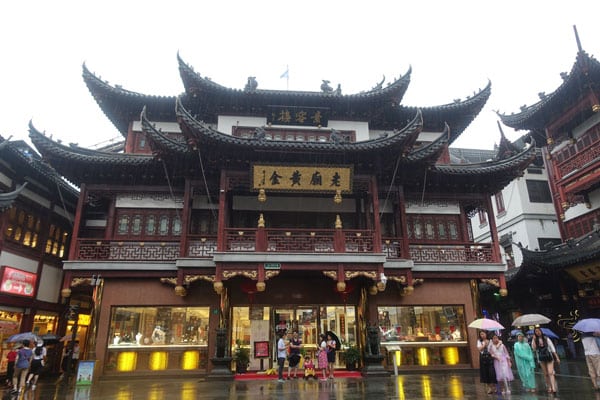 Shanghai Sehenswürdigkeiten Yuyuan Garden Tag 1