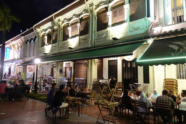 Singapur Sehenswürdigkeiten arabisches Viertel nachts 4