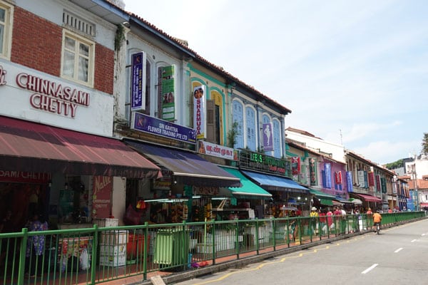 Singapur Sehenswürdigkeiten indisches Viertel Strassenbild 2