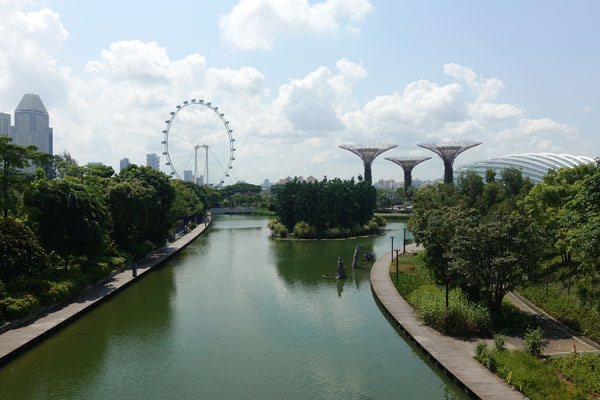 Singapur Sehenswürdigkeiten Marina Bay Gardens by the Bay 1