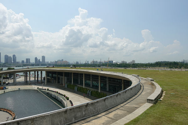 Singapur Sehenswürdigkeiten Marina Bay Gardens by the Bay Marina Barrage 2