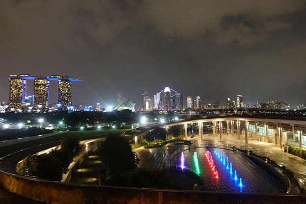Singapur Sehenswürdigkeiten Marina Bay Gardens by the Bay Marina Barrage 3