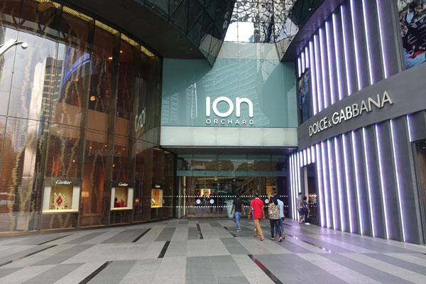 Singapur Sehenswürdigkeiten Shopping Orchard Street 1