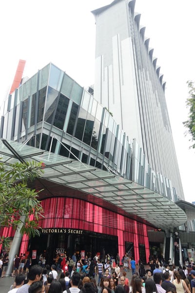 Singapur Sehenswürdigkeiten Shopping Orchard Street 2