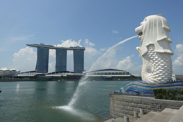 Singapur Sehenswürdigkeiten Skydeck Marina Bay 1