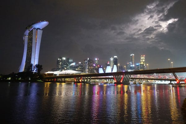 Singapur Sehenswürdigkeiten Skydeck Marina Bay 4