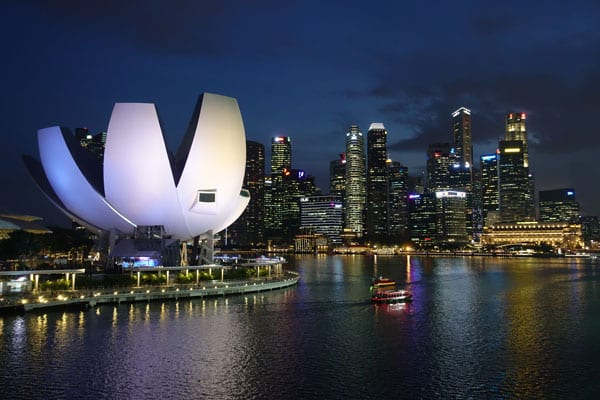 Singapur Sehenswürdigkeiten Skydeck Marina Bay 5
