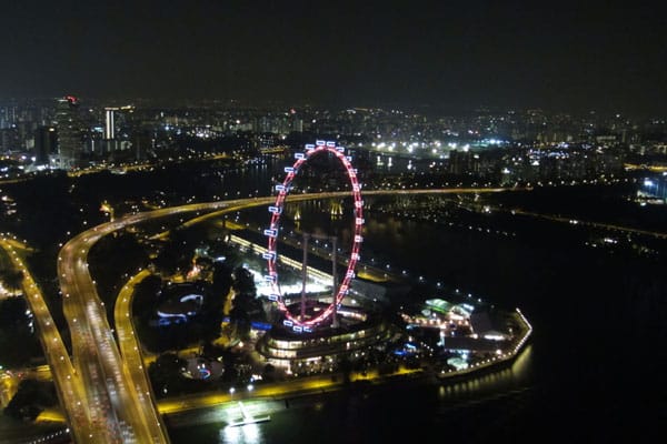 Singapur Sehenswürdigkeiten Skydeck Marina Bay Sands 3