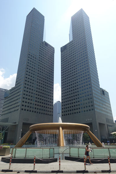 Singapur Sehenswürdigkeiten Skyline 2