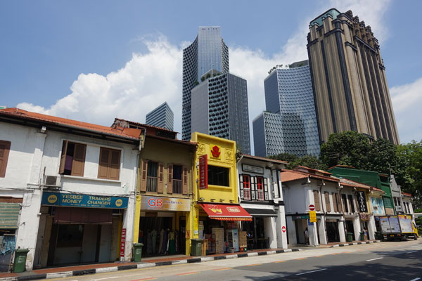 Singapur Sehenswürdigkeiten Stadtbild 2